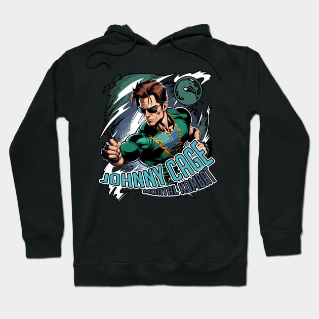 Johnny Cage Hoodie by Brom Store